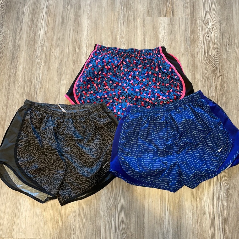 Nike Dri-Fit workout shorts(price for all 3 pairs)